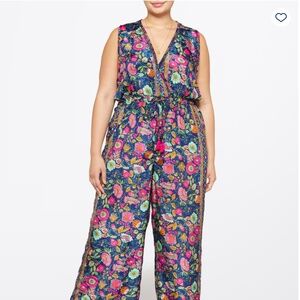 Cheyenne Woven Jumpsuit - Floral